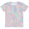 Paper peace Kids crew neck t-shirt - Marble Magic
