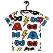 Paper peace Kids crew neck t-shirt - Superhero Symbols