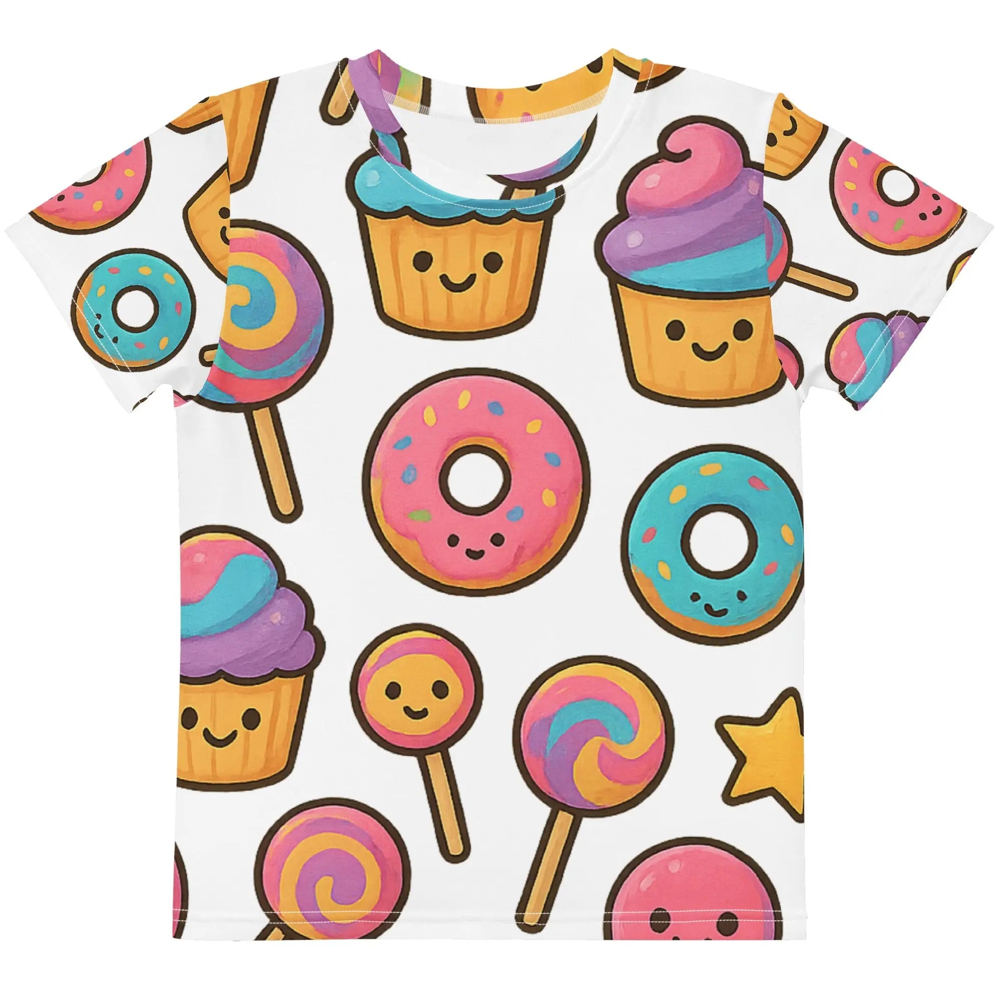 Paper peace Kids crew neck t-shirt - Candy & Sweets