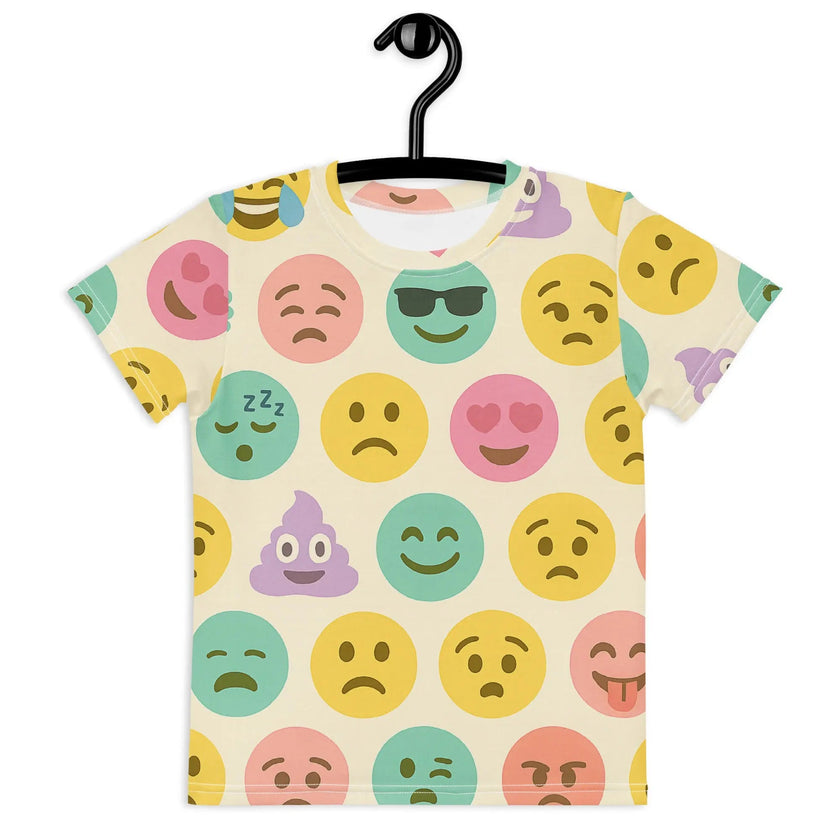 Paper peace Kids crew neck t-shirt - Emoji’s