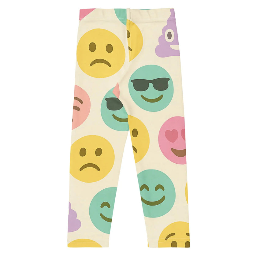 Paper peace Kid's Leggings - Emoji’s