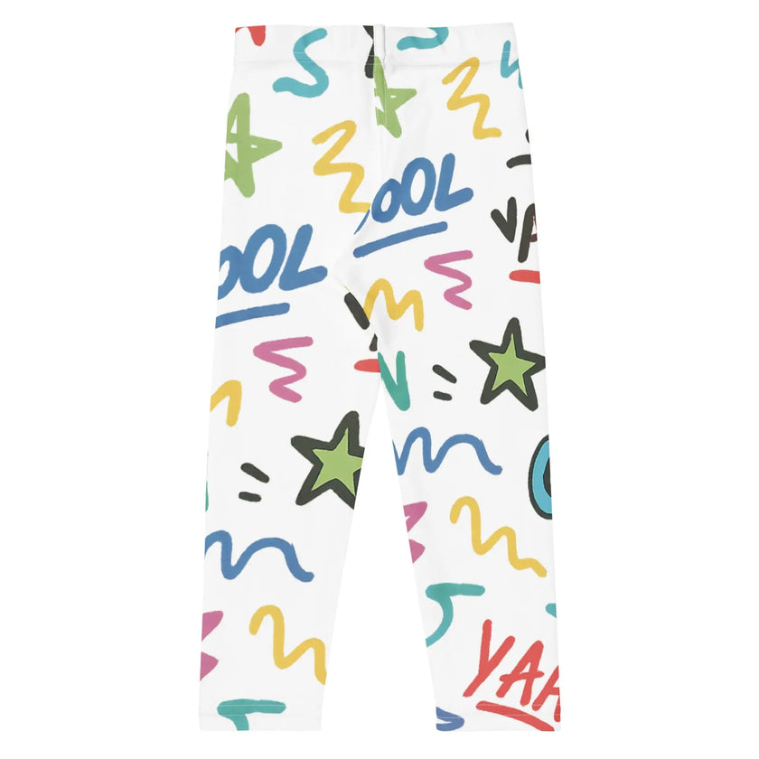 Paper peace Kid's Leggings - Graffiti Doodles