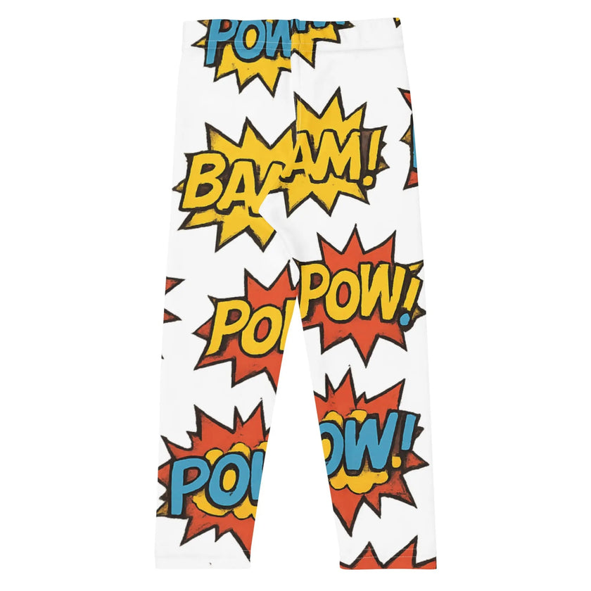 Paper peace Kid's Leggings - Comic Pop Art