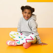Paper peace Kid's Leggings - Crazy Zigzags