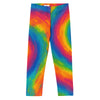 Paper peace Kid's Leggings - Chaotic Tie-Dye