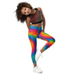 Paper peace Kid's Leggings - Chaotic Tie-Dye