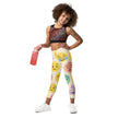 Paper peace Kid's Leggings - Emoji’s