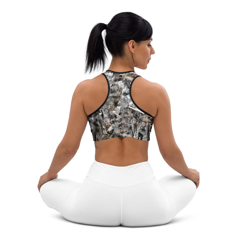 Skyclad Camo Padded Sports Bra