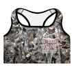 Skyclad Camo Padded Sports Bra