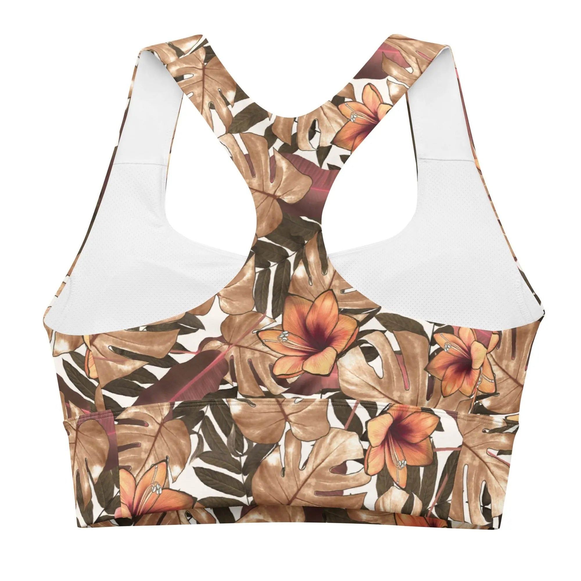 Recycled Longline Sports Bra