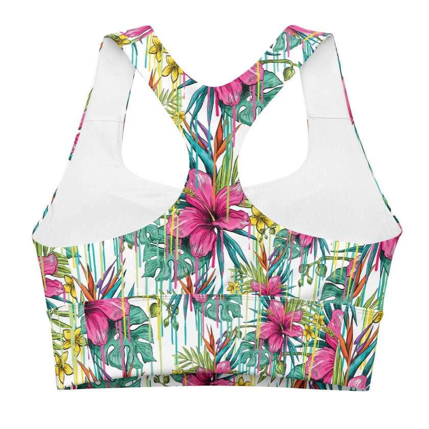 Recycled Longline Sports Bra