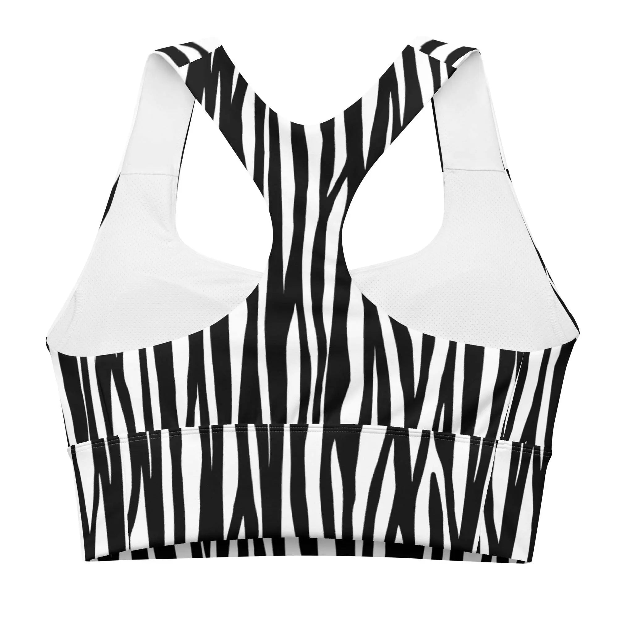 Recycled Longline Sports Bra