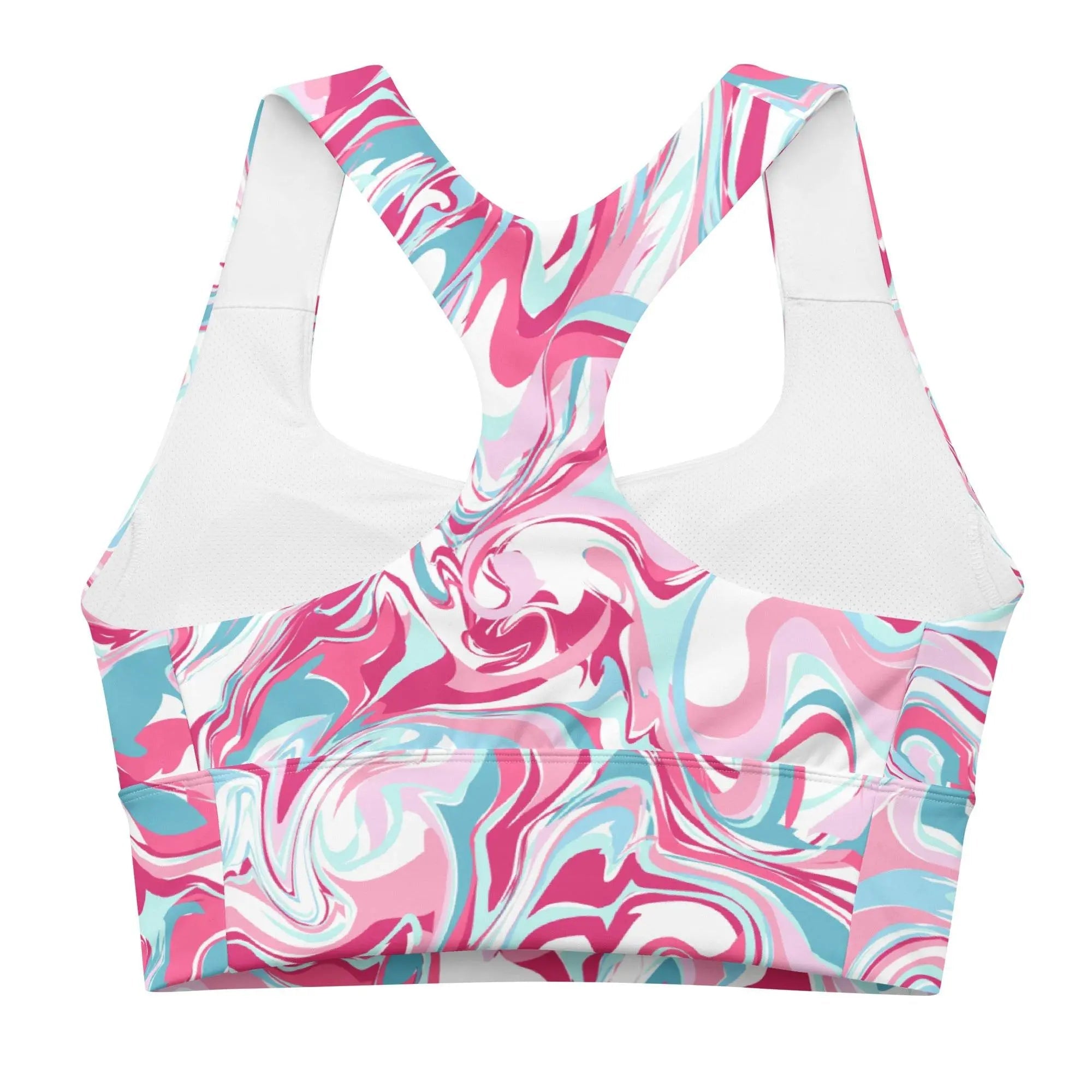 Recycled Longline Sports Bra