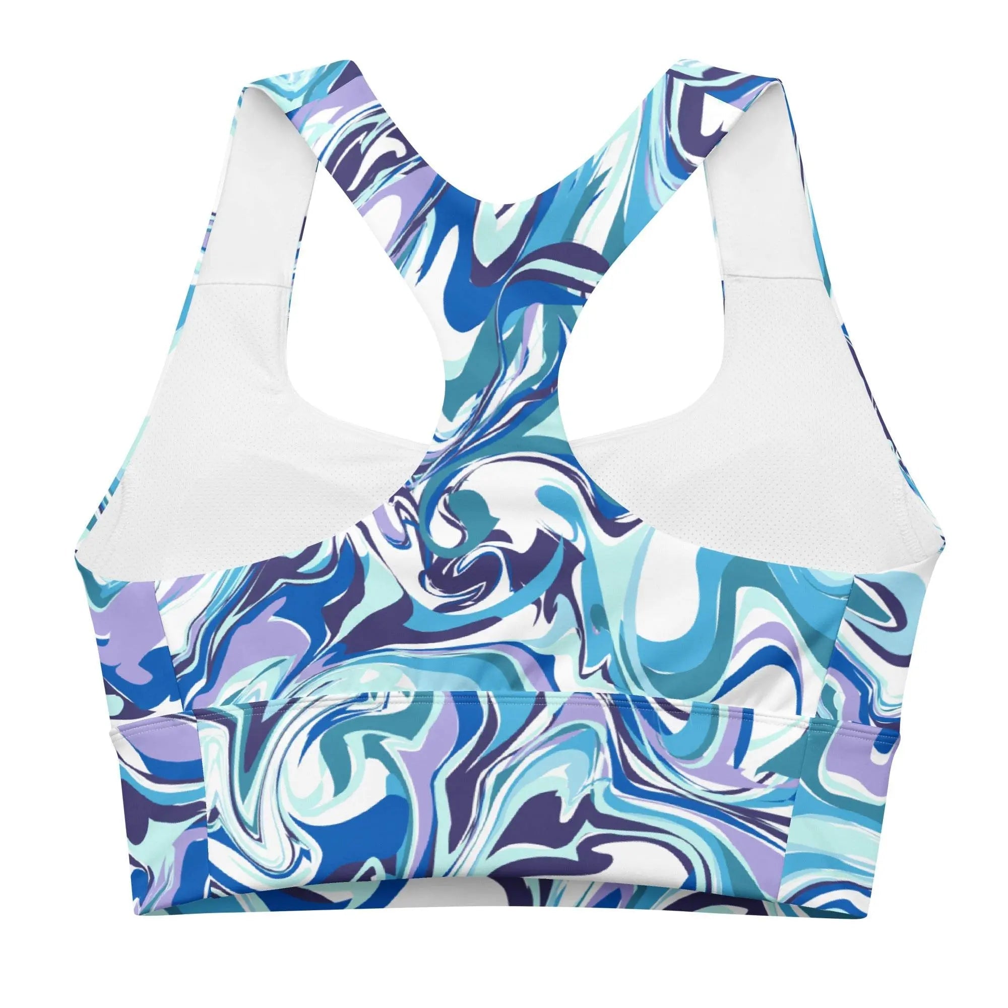 Recycled Longline Sports Bra
