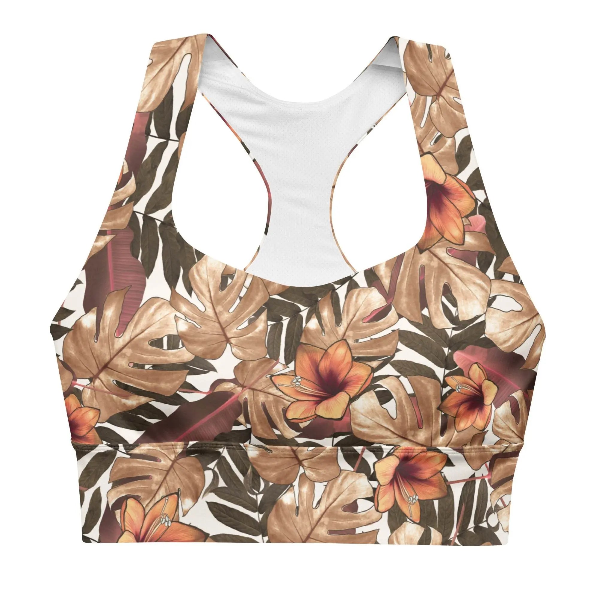 Recycled Longline Sports Bra
