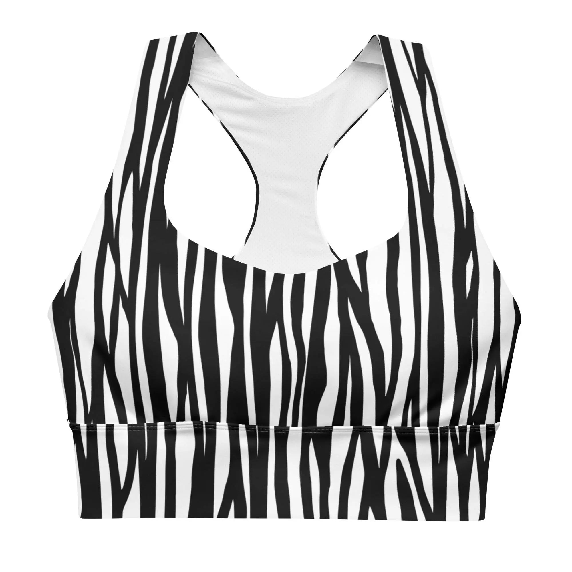 Recycled Longline Sports Bra