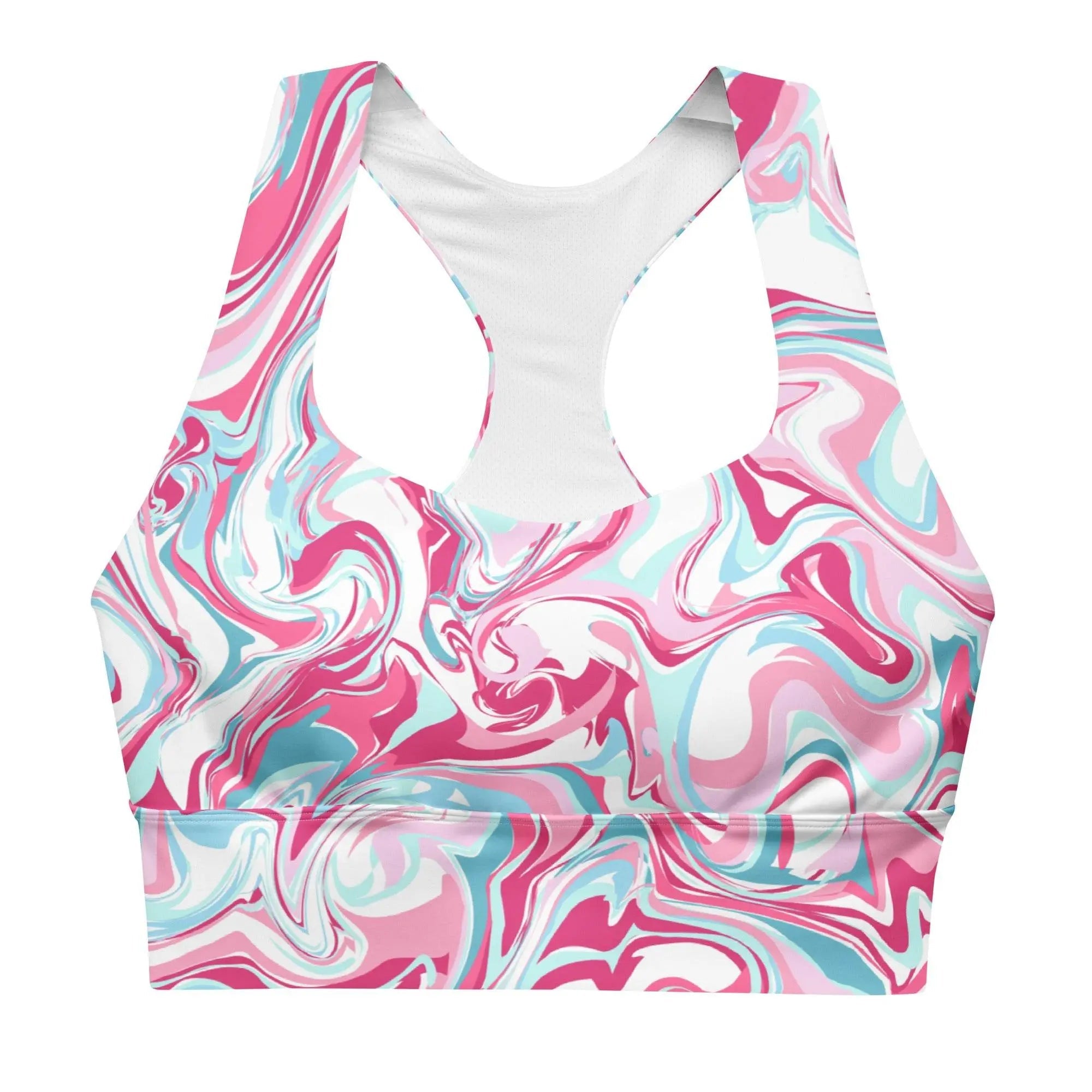 Recycled Longline Sports Bra