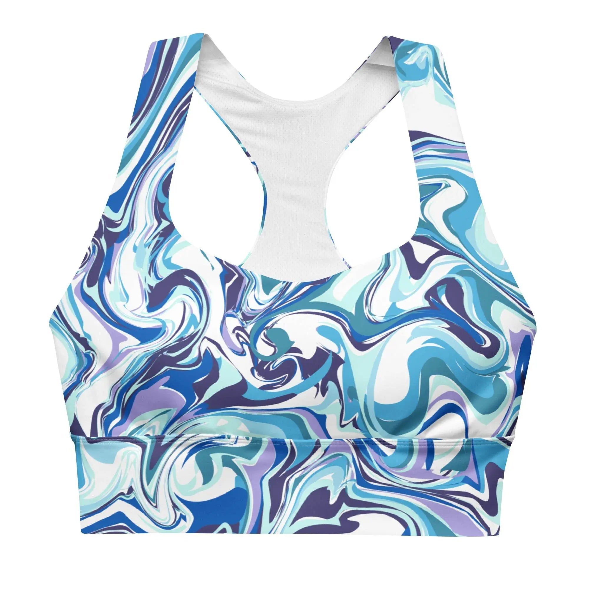 Recycled Longline Sports Bra