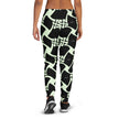 Allover Black Panache Women's Premium Recycled Joggers-Crusader