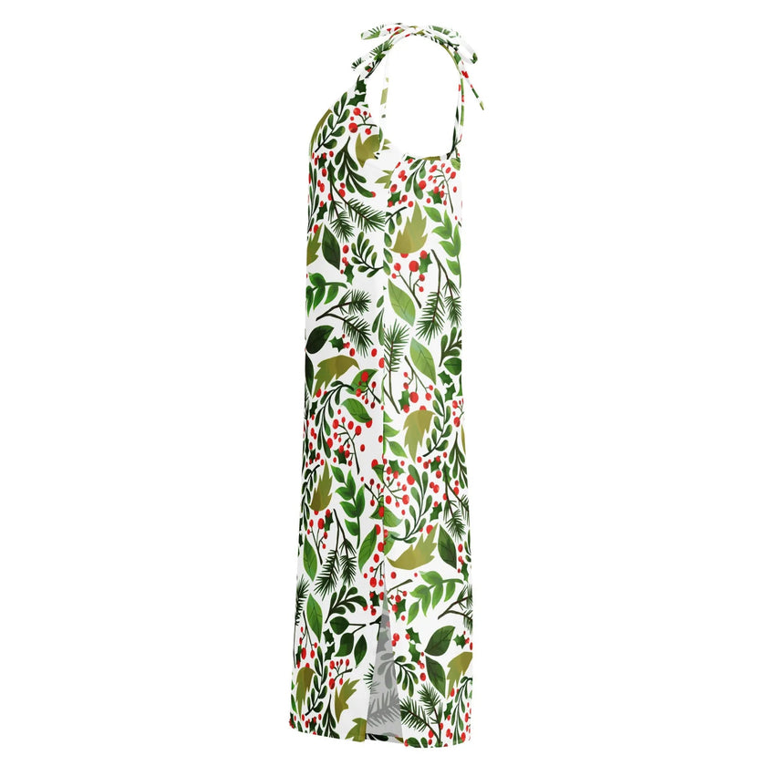 Tie-strap midi dress - Holly Theme