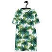 T-shirt dress - Green Floral