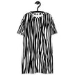 T-shirt dress - Zebra Print
