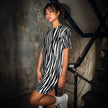 T-shirt dress - Zebra Print
