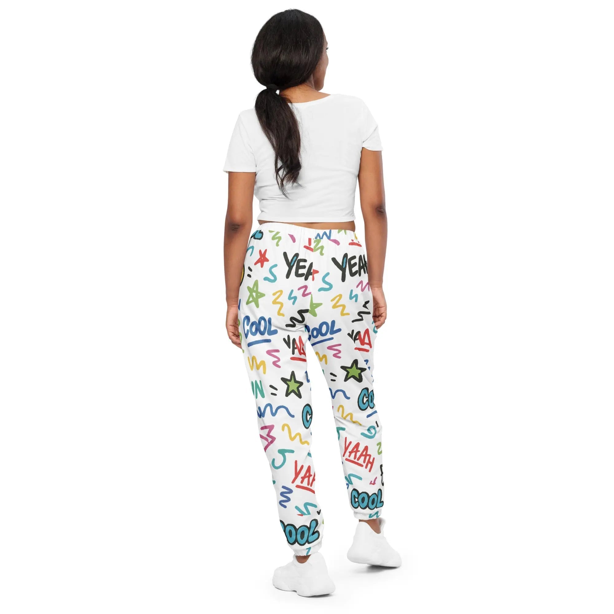 paper peace Unisex track pants - Graffiti