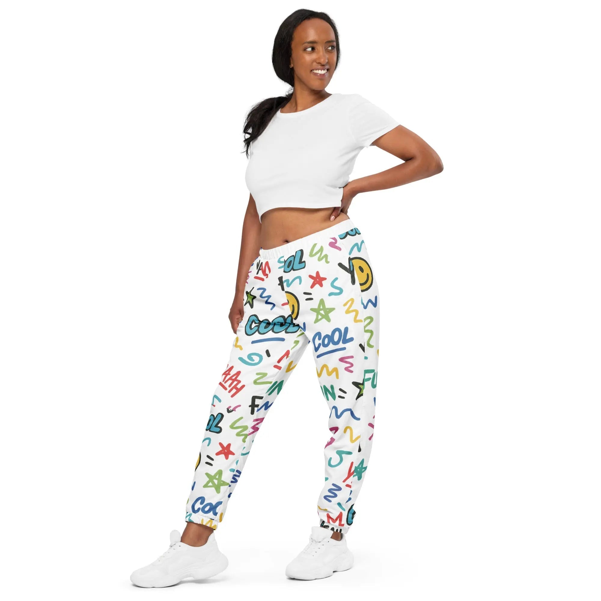 paper peace Unisex track pants - Graffiti