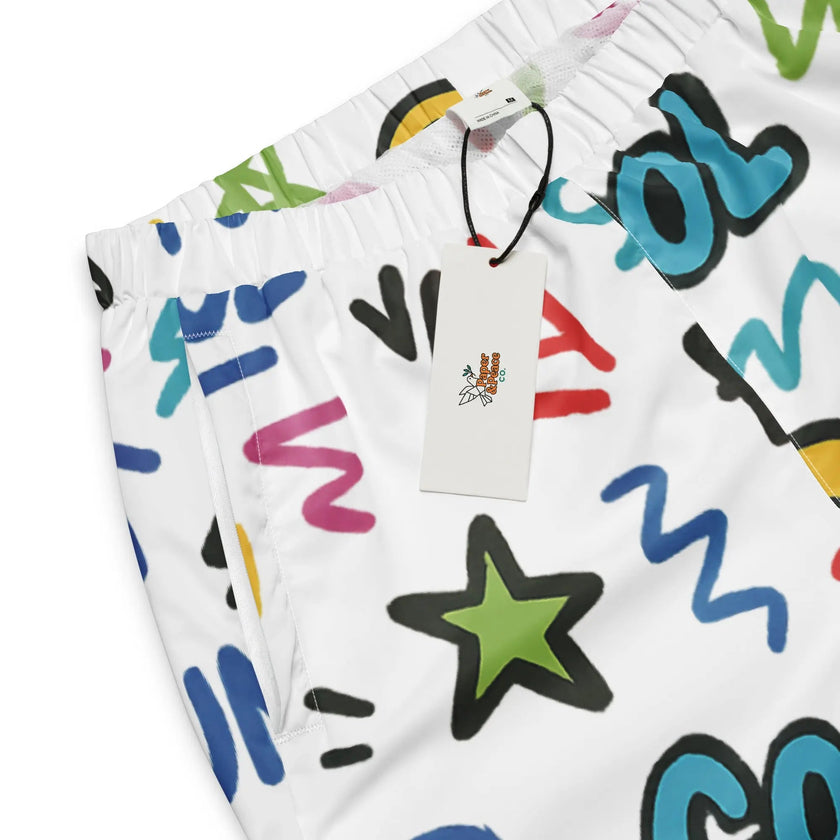 paper peace Unisex track pants - Graffiti