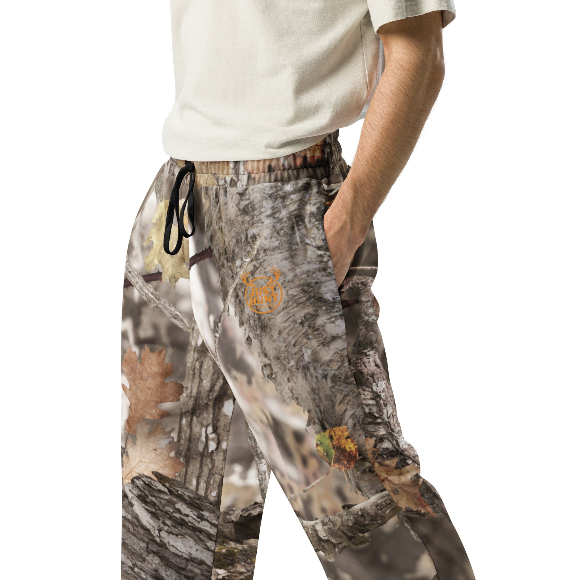 Deceptive Camo Wide-leg joggers