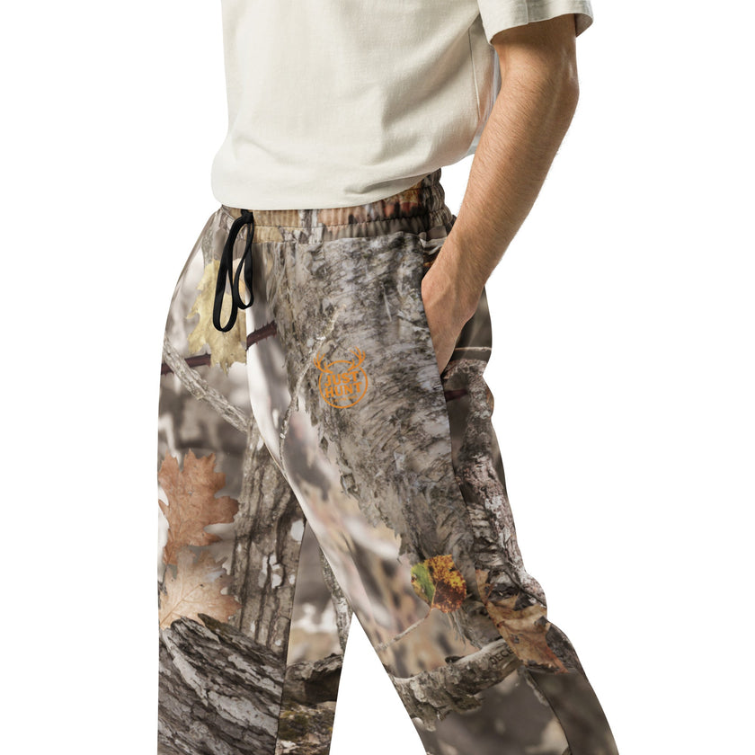 Deceptive Camo Wide-leg joggers