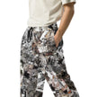 Skyclad Camo Wide-leg joggers
