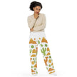 All-over print unisex wide-leg pants