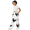 Australorp All-over print unisex wide-leg pants