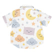 All-over print women’s short sleeve pajama top - Sweet Sleepies