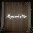 All You Need Is Love Heart Neon Sign
