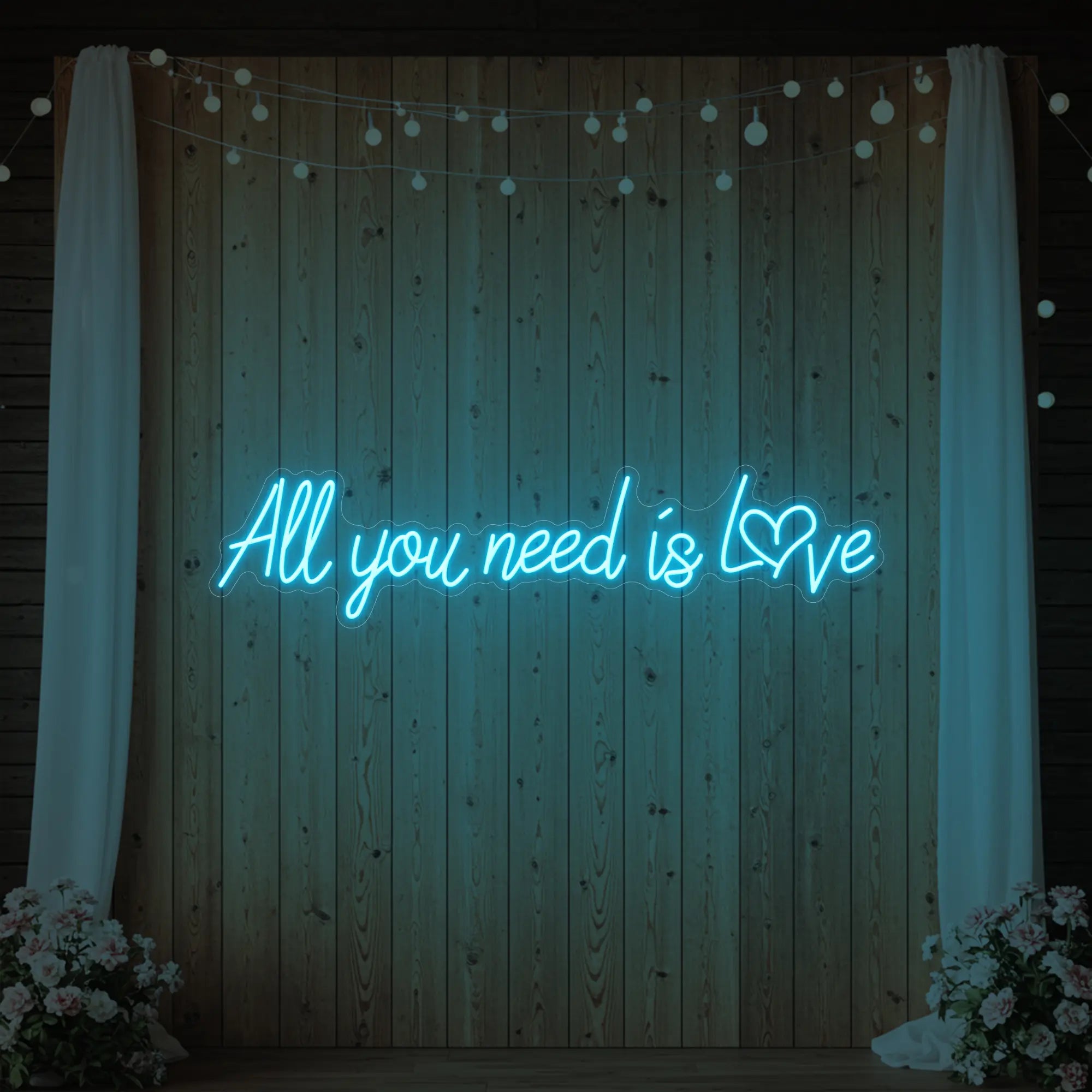 All You Need Is Love Heart Neon Sign