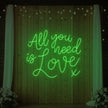 All You Need is Love V1 Neon Sign