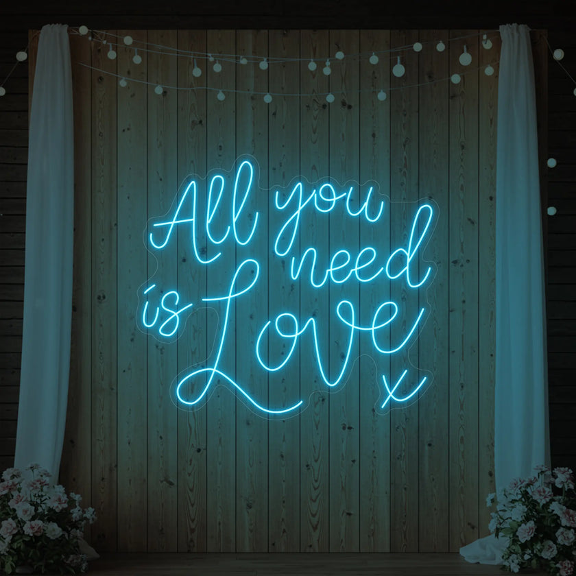 All You Need is Love V1 Neon Sign