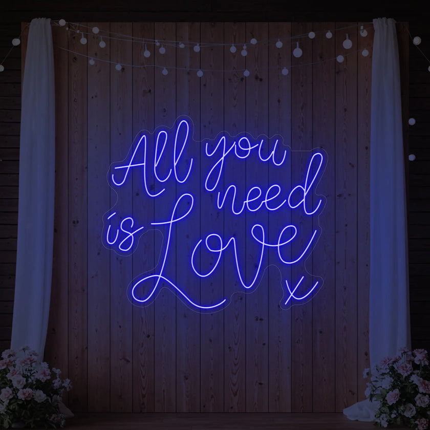 All You Need is Love V1 Neon Sign