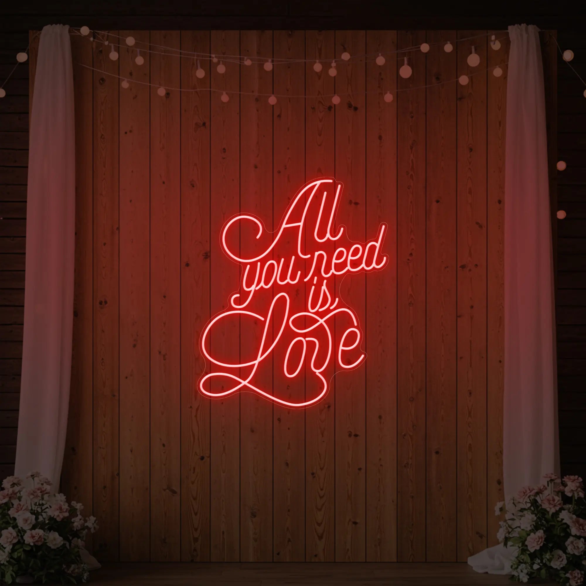 All You Need is Love V2 Neon Sign