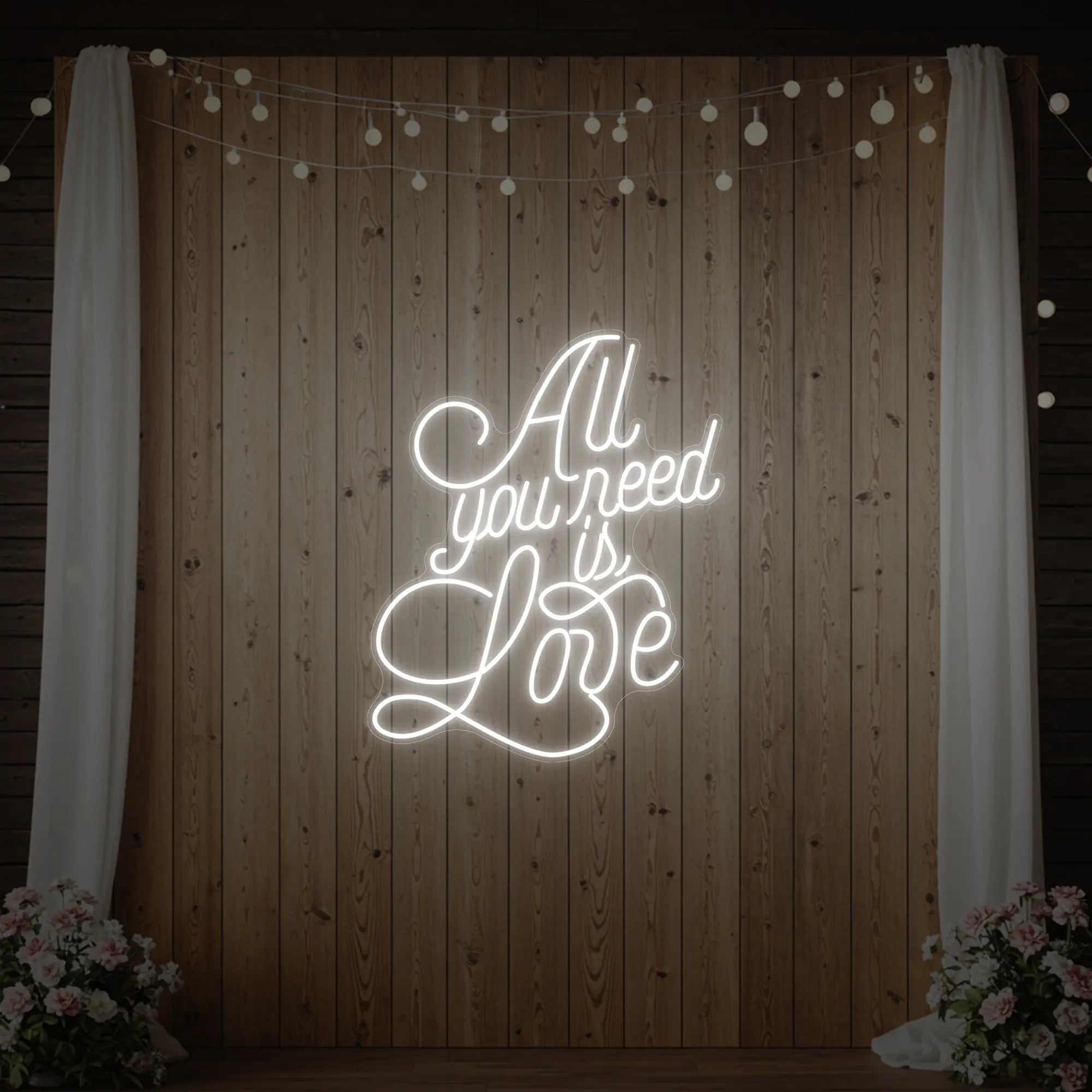 All You Need is Love V2 Neon Sign