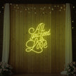 All You Need is Love V2 Neon Sign
