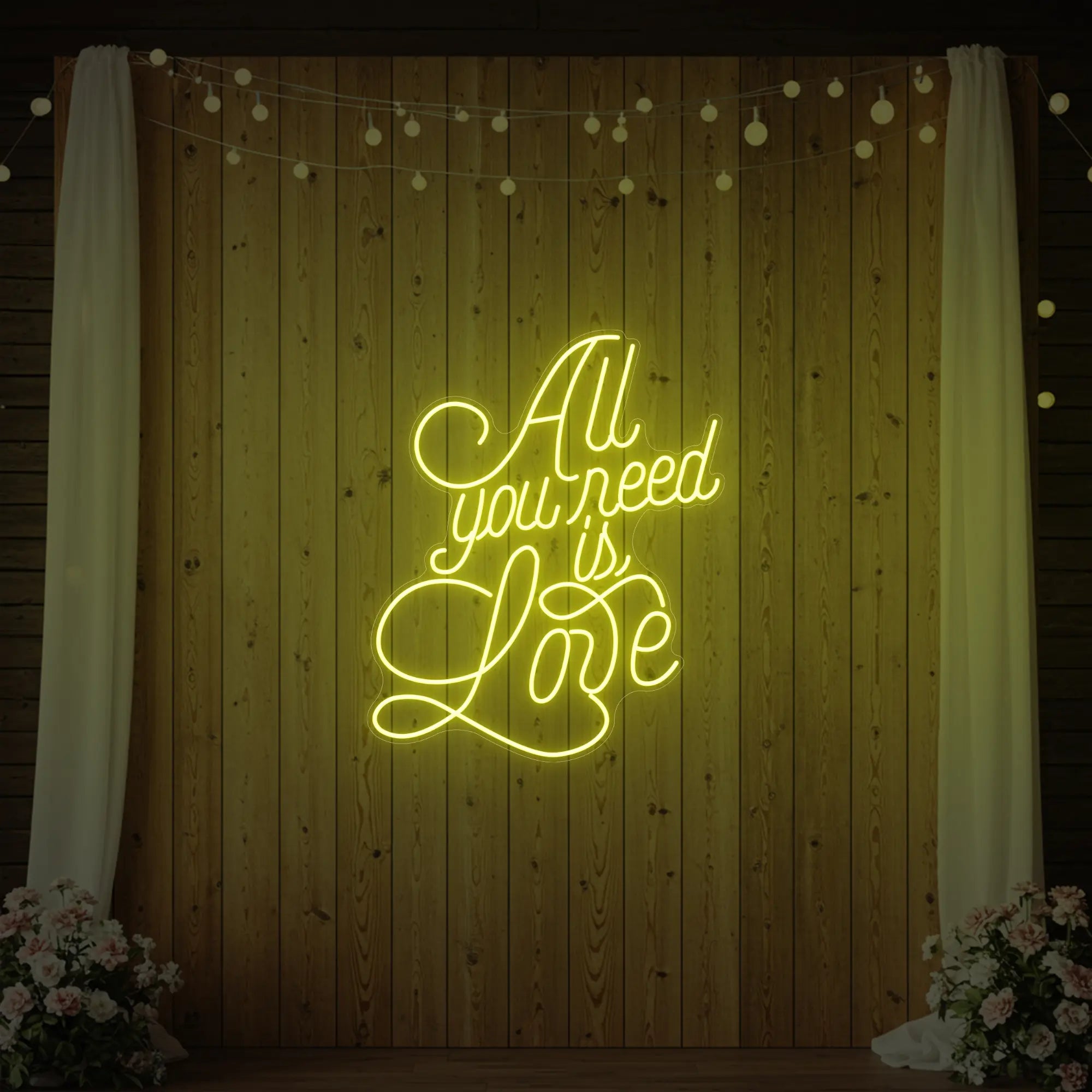 All You Need is Love V2 Neon Sign
