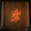 All You Need is Love V2 Neon Sign
