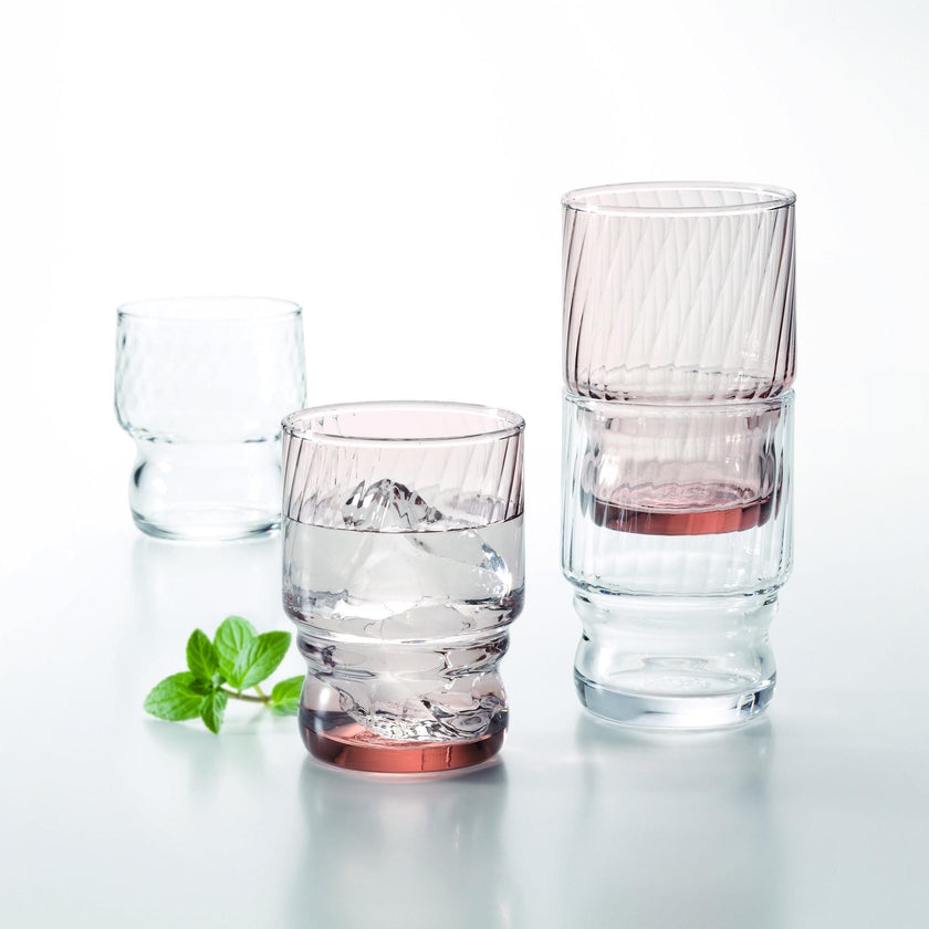 Stackable Fine Glass Tumblers [Japan]