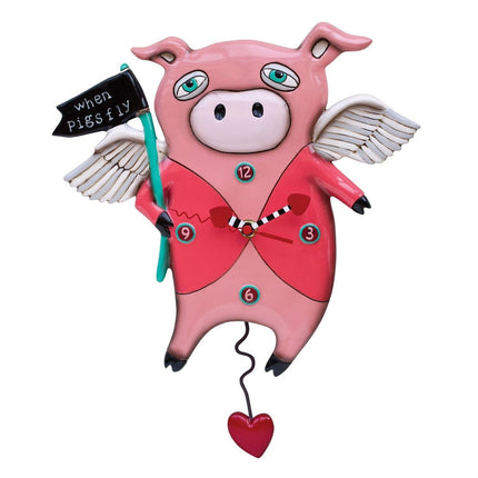 Allen Designs When Pigs Fly Clock