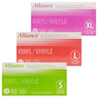 Alliance Vinyl Gloves - 100 / Box