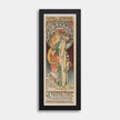 Alphonse Mucha La Samaritaine Vintage Theatre Poster: Framed Art Print